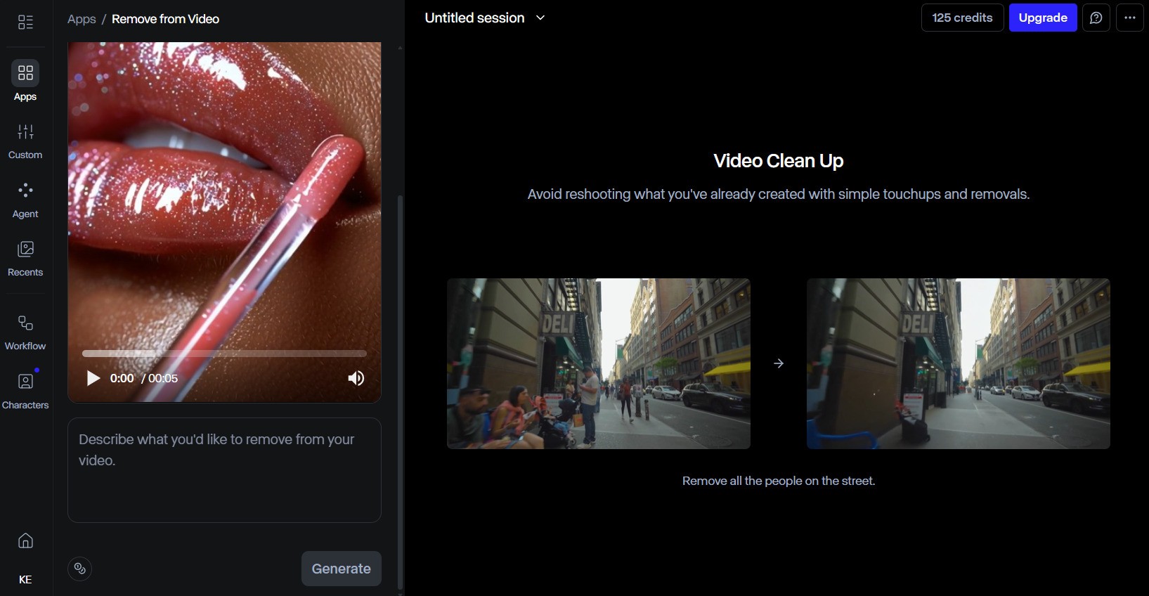 Runway ML — Precise Online Video Object Removal
