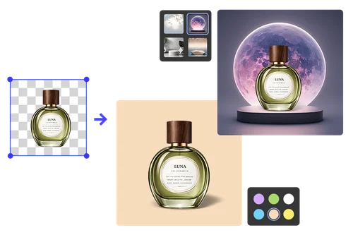 Product Image Background Editing for E-commerce