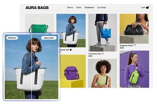 Hochauflösende Assets für Werbekampagnen