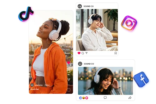 様々な用途向けの画像を制作