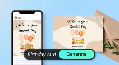 Générateur de carte d'anniversaire