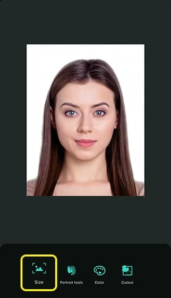 Resizing ID Photos to Meet Passport Photo Regulations in PhotoDirector. PhotoDirector provides a convenient resizing feature for ID photos. By clicking on the 'Resize' option, you can easily adjust the photo size according to the passport photo regulations of your country. This ensures that your ID photo meets the specific requirements set by the authorities. PhotoDirector empowers users to adhere to the necessary guidelines and create ID photos that comply with official regulations, facilitating a smooth application process.