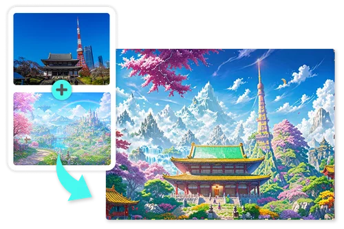 AI 画像合成でアート作品・コンセプトアートを制作