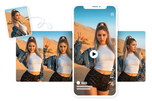 Haz que una foto baile para tus redes sociales