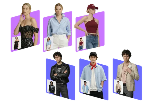 AI 試着で、新しいスタイルをすぐに体験