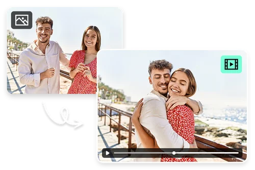 Bring Your Love Story to Life with Photo Animation AI