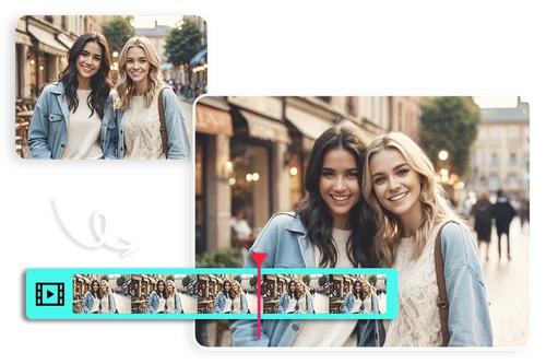 Transform Friendship Photos into Fun & Lively Animations