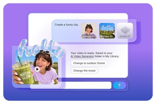 사진, 영상, 오디오를 하나의 프로젝트로