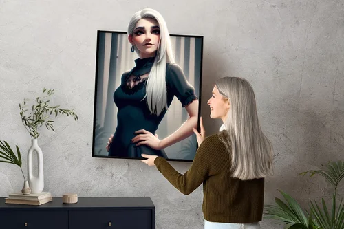 사진을 매력적인 AI 카툰 작품으로