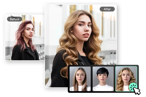 Actualiza tu estilo al instante con la prueba de Peinado IA