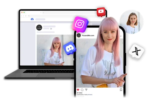 Encuentra tu Peinado IA perfecto para redes sociales