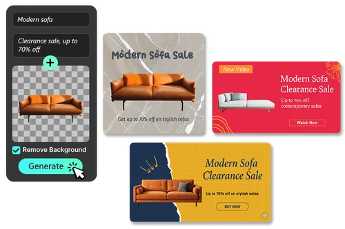 Umsätze steigern mit dem KI-Design-Generator für eCommerce