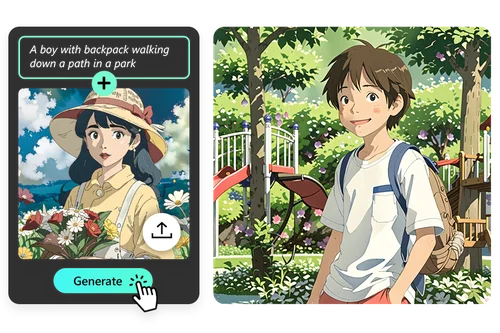 プロンプト（文章）のみで絵を描く