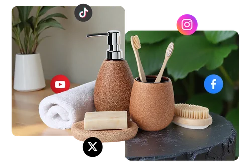 Create Professional AI Product Photos for Instagram, Pinterest, YouTube, Facebook, and more