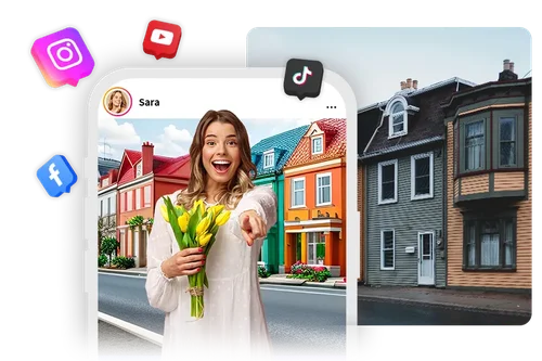 Generar Escenas IA para Redes Sociales