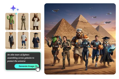 AI Character Consistency with Multi-Photo Fusion