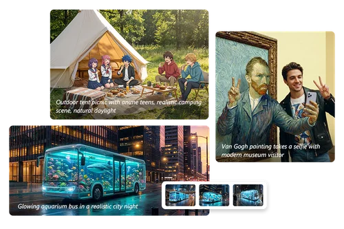 Seamless Fusion of Real Photos and Virtual Art
