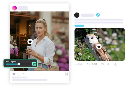 Per Creatori di Contenuti: Sfocatura Sfondo con Precisione e Semplicità