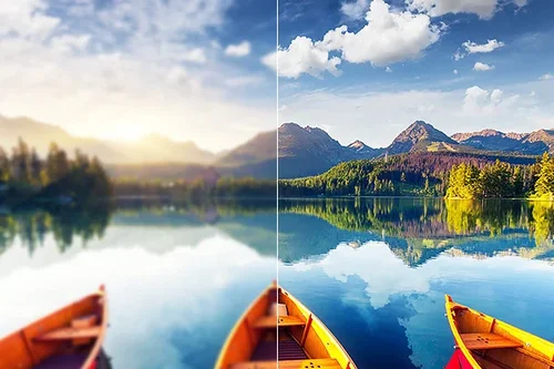 Aclara imágenes para revelar más detalles