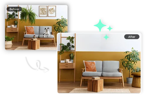 Pulisci Foto d'Interni per Aziende Immobiliari e Design