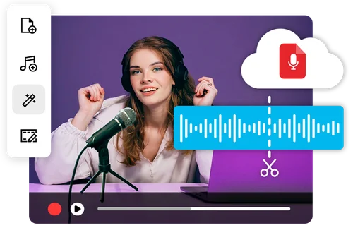 Studio de Podcast complet basé sur le Cloud