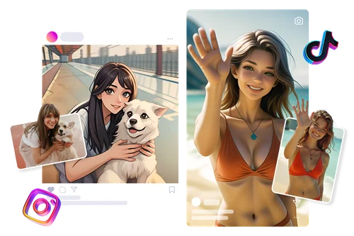 SNS で映えるアニメ動画を作成