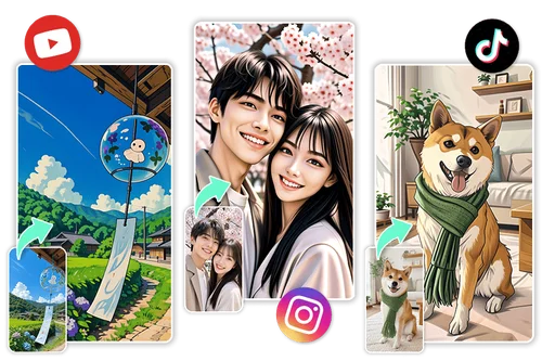SNS で映えるアニメ動画を作成
