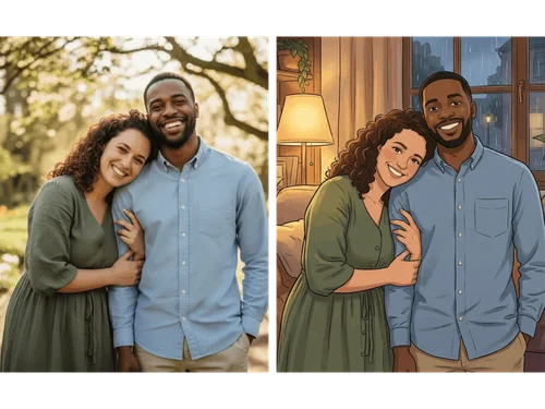 Cozy Cartoon Indoor