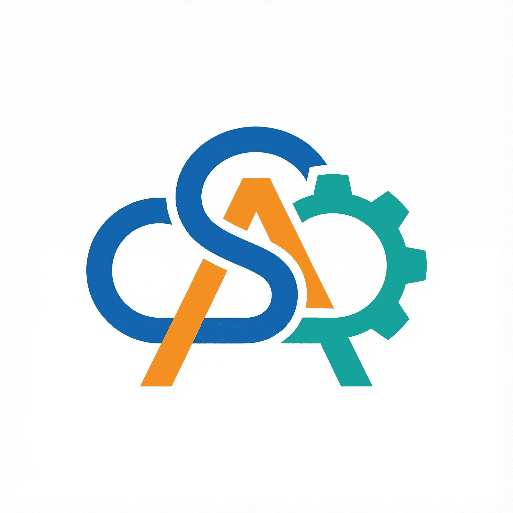Modern SaaS tech icon logo AI-generated design