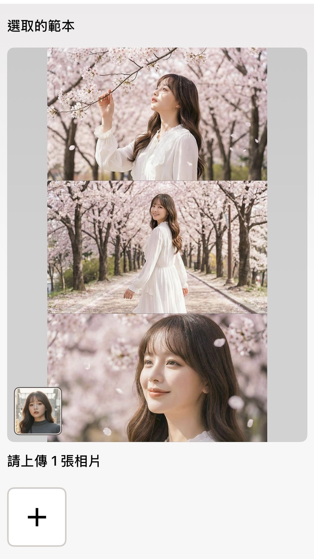 AI 照片生成範例