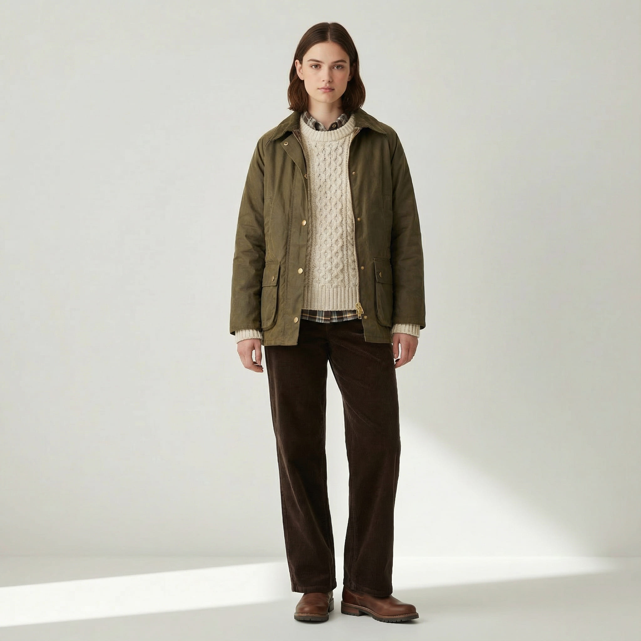 Portrait IA généré après