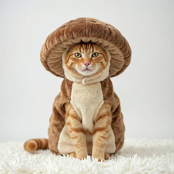 キノコ猫サンプル