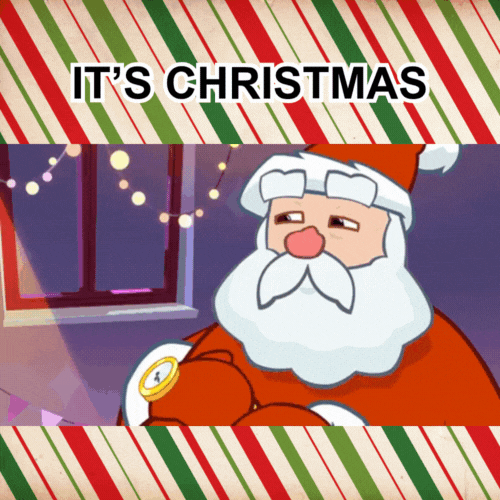 Mèmes & GIFs de Noël les plus drôles 2025 : Père Noël choqué