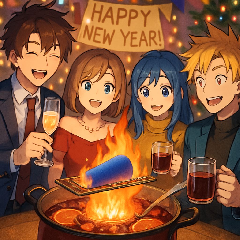 Anime-Silvesterparty