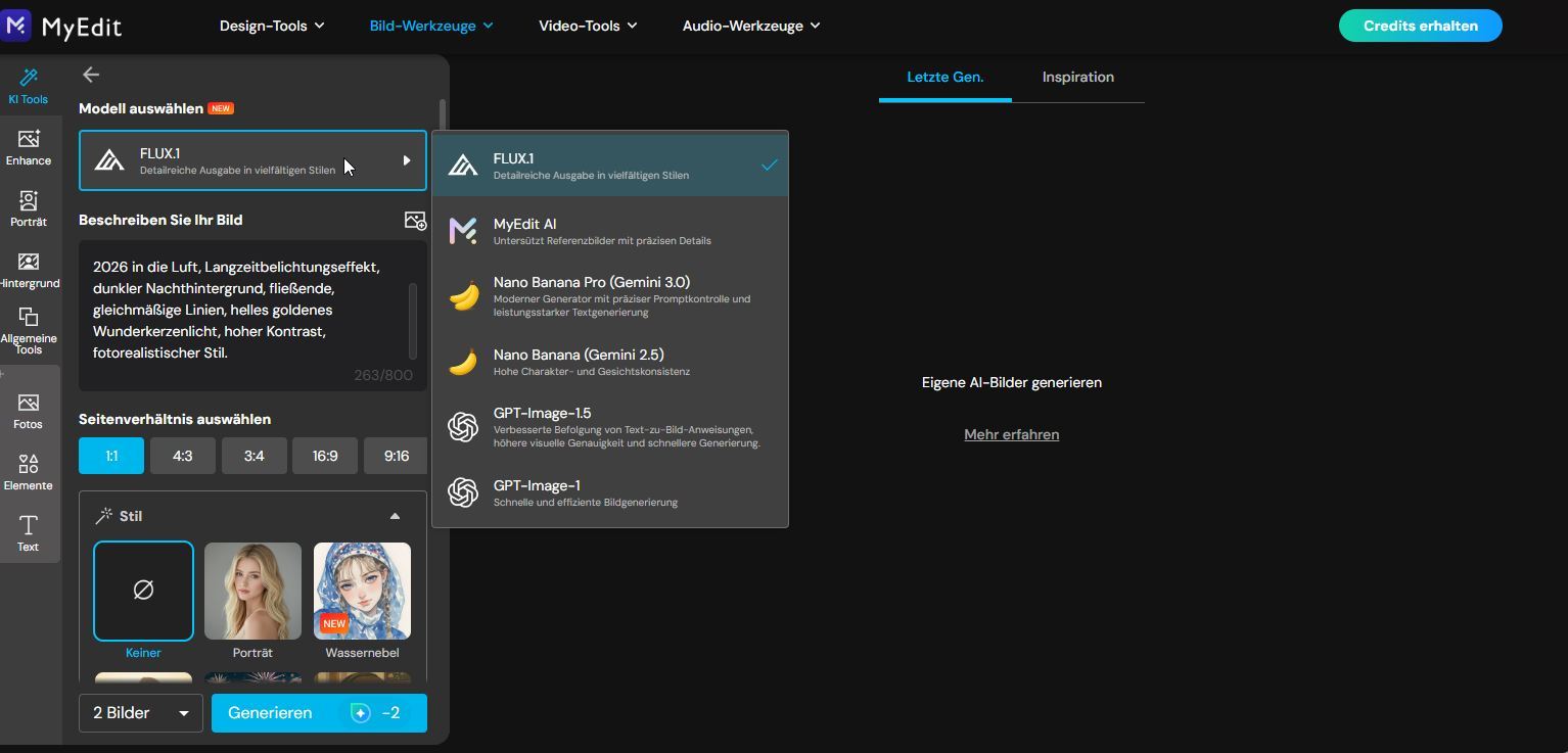 KI-Modell auswählen" figclass=