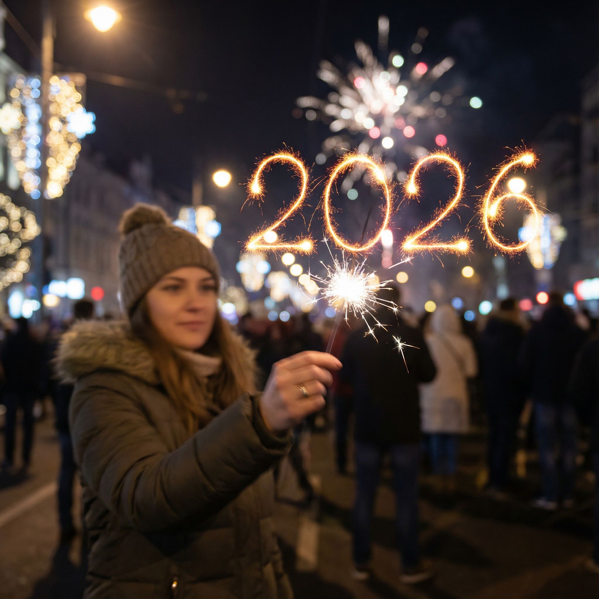 2026 Lichtmalerei mit Wunderkerze