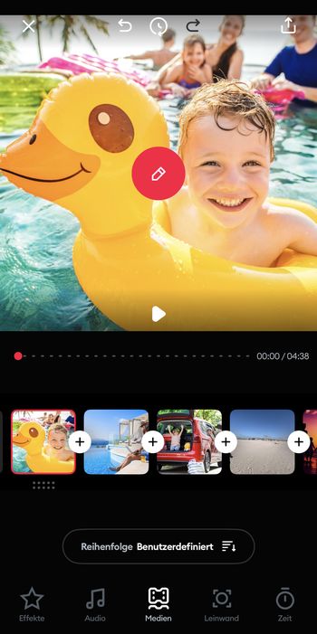 Slideshow Maker mit Musik Video