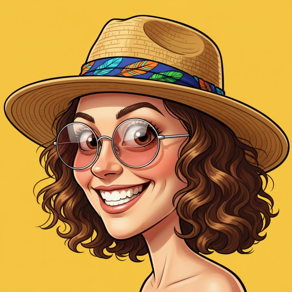 Generated High-Contrast Caricature After