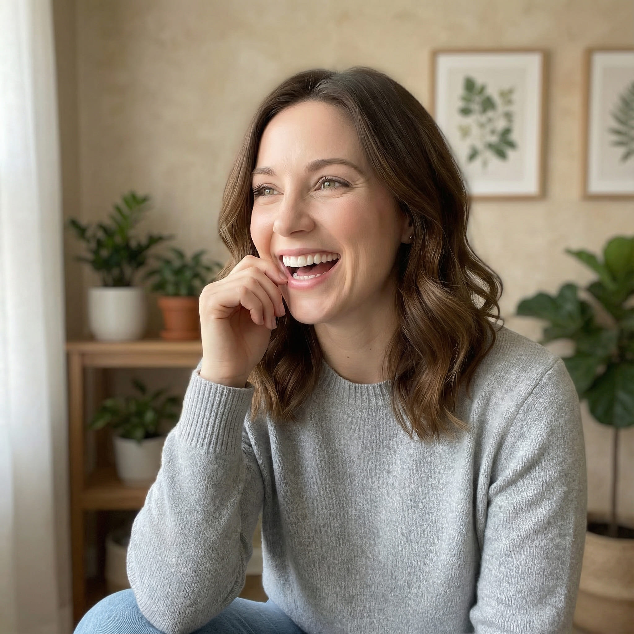 Portrait IA généré après