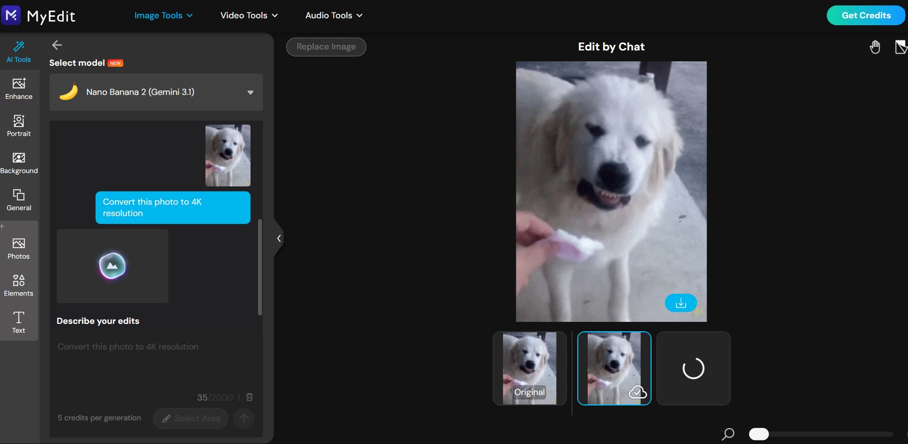 Edit per Chat