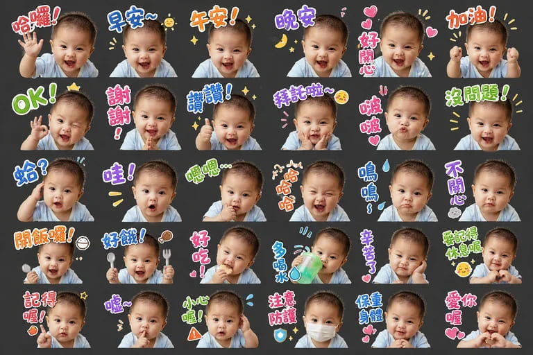 製作 LINE 貼圖