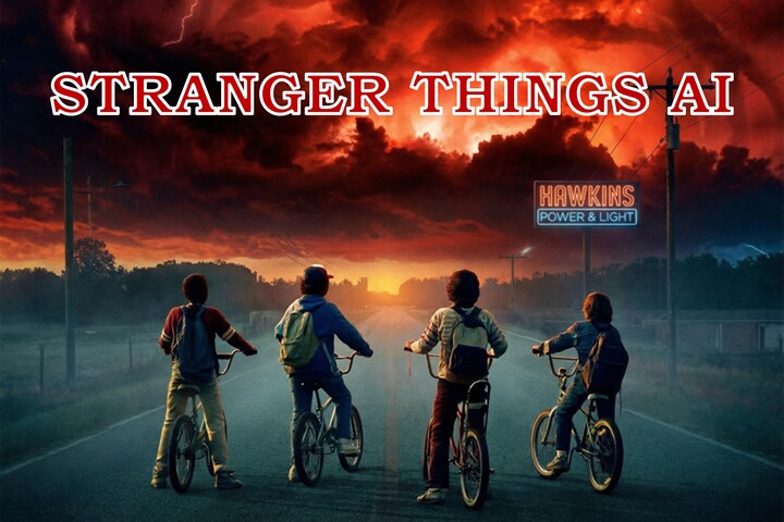 Générateur de visuels Stranger Things IA