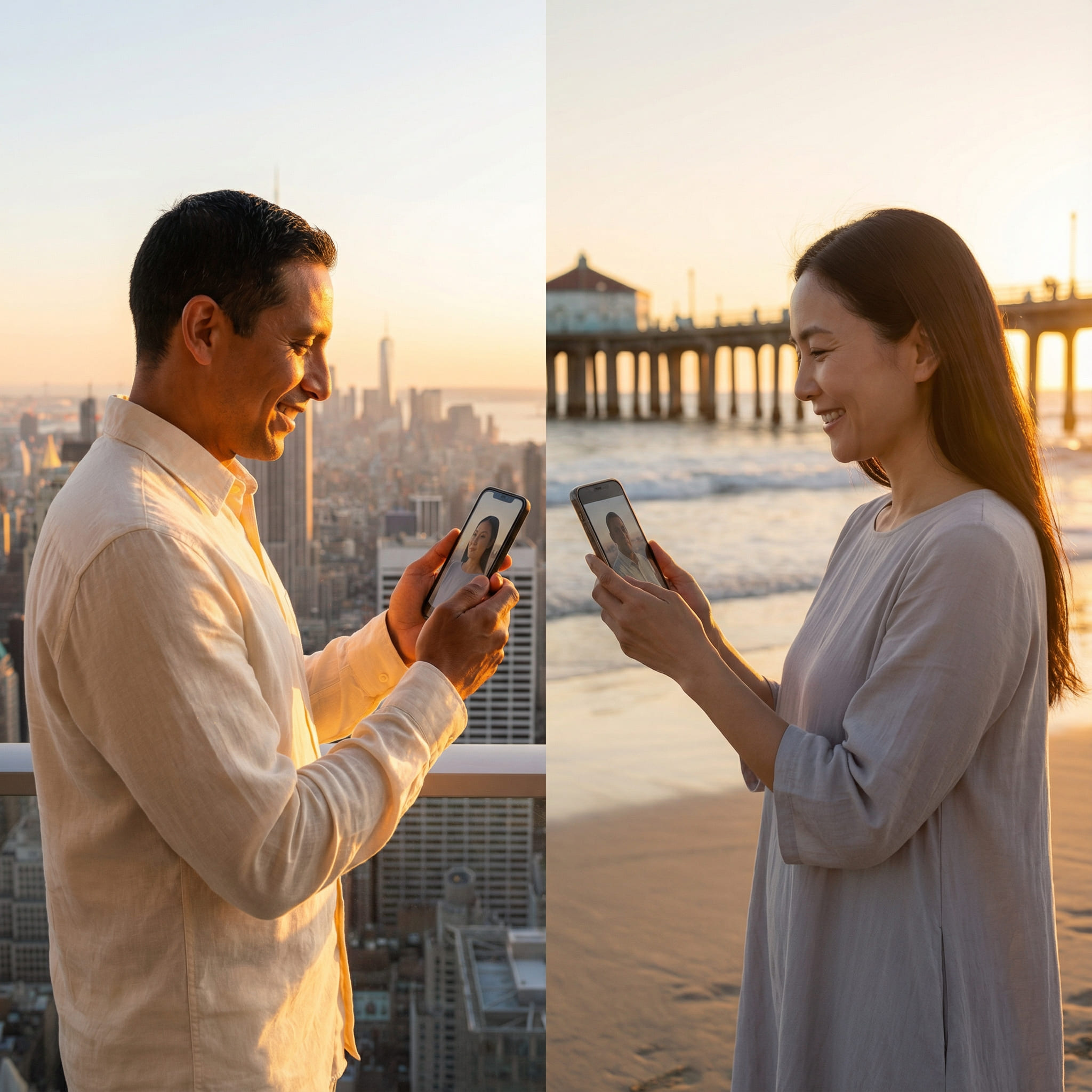 Generated AI Couple Portrait After