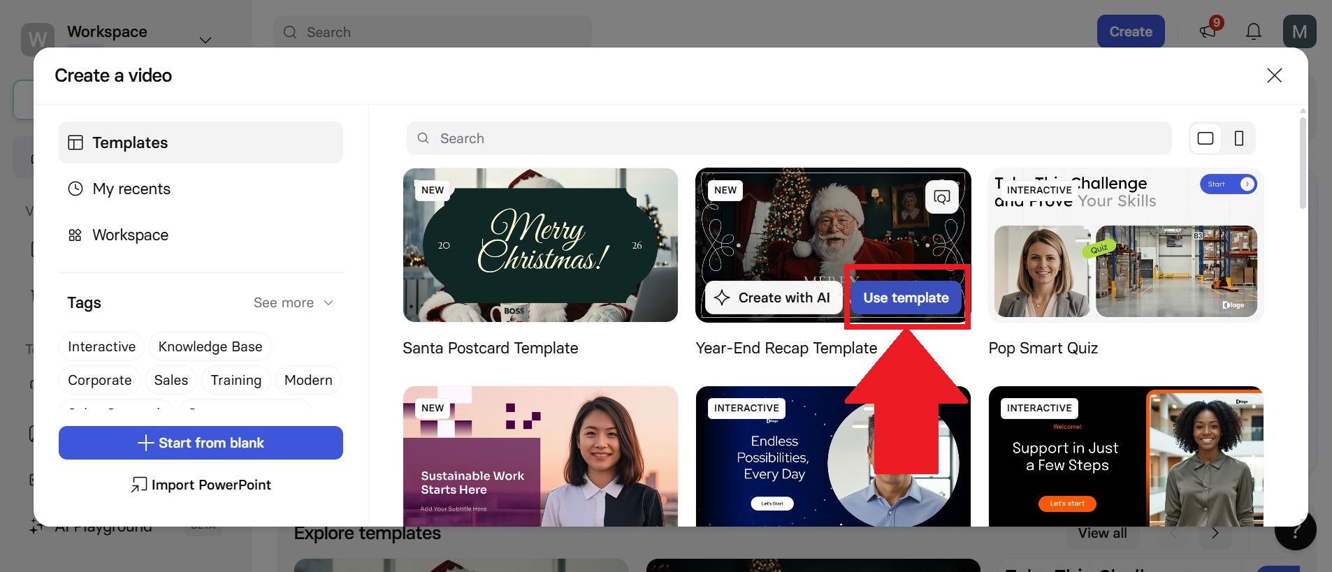 Synthesia聖誕老公公影片生成教學