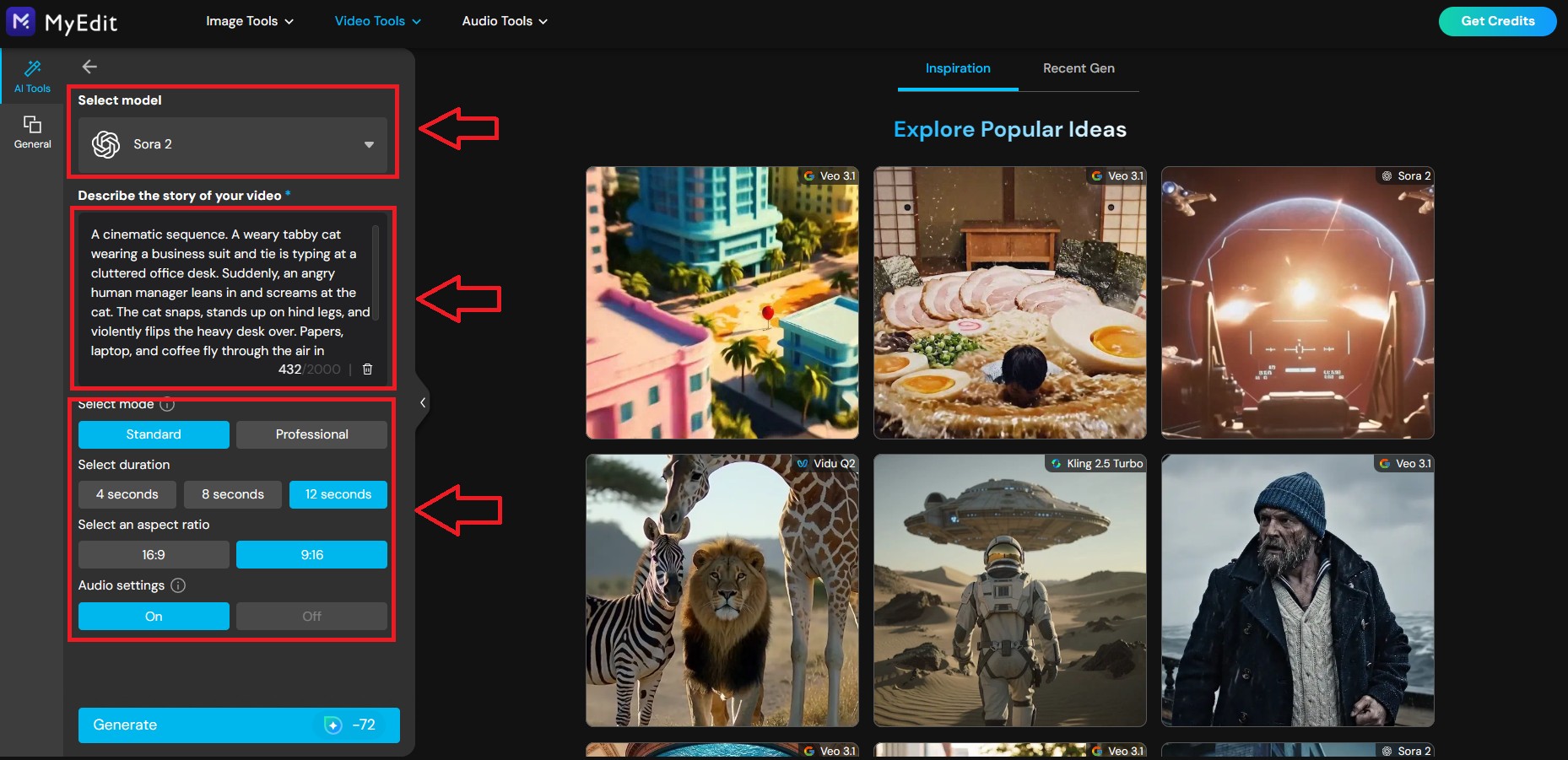 Create Funny Cat Videos from Text Prompts