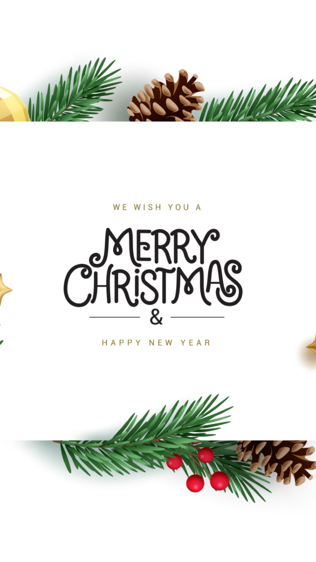 Tarjeta de navidad generada con Promeo