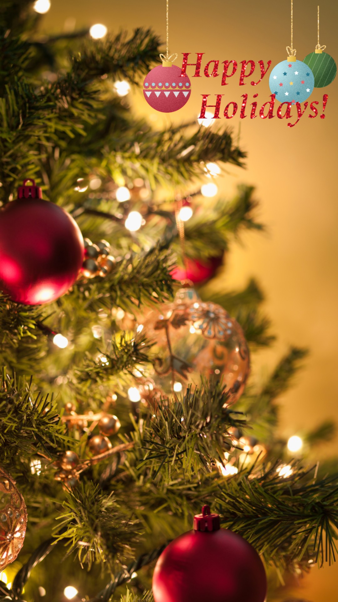 Tarjeta de navidad generada con Promeo