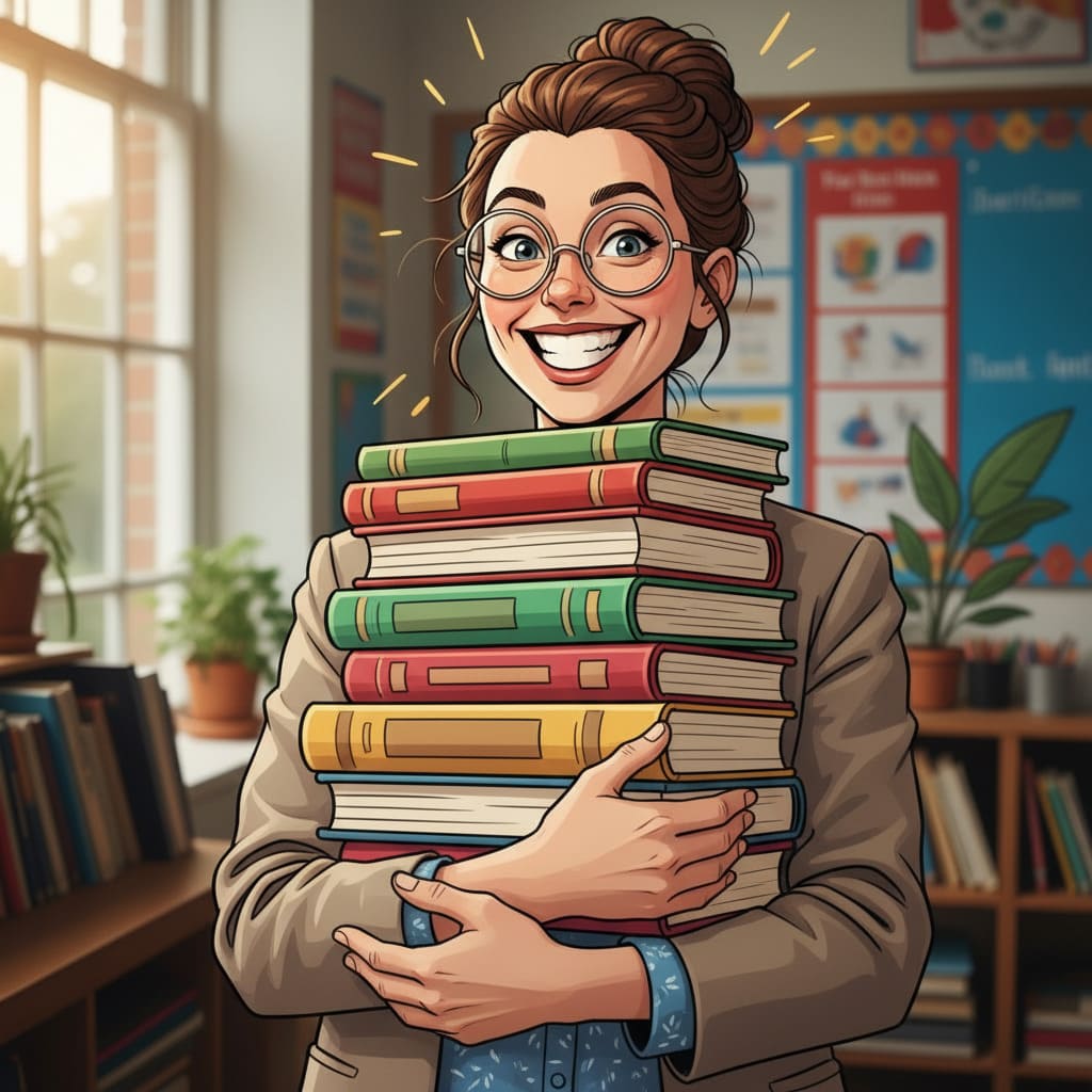 Generated Teacher Caricature After