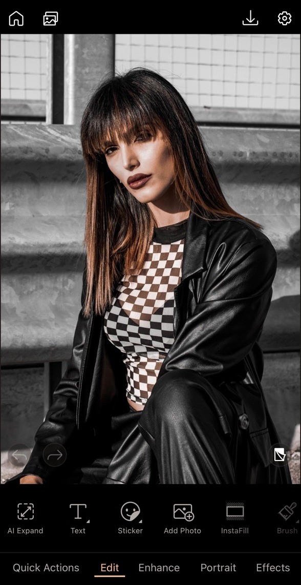 Use Filters from PhotoDirector for IG Posts