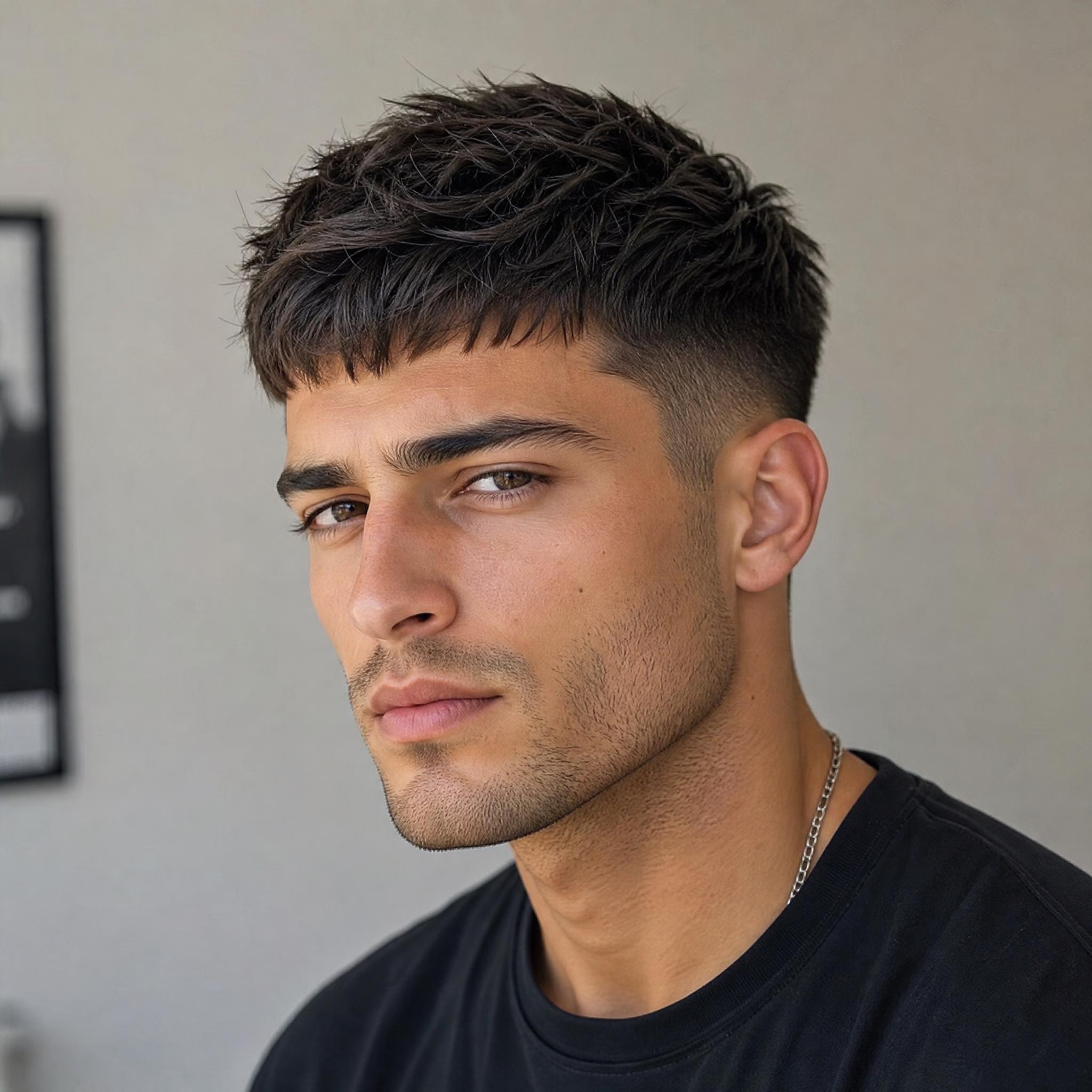 Textured Crop Haircut for Men